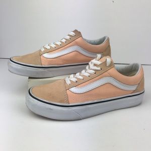 Vans Old Skool Skateboarding Shoe Men 4.5 Women 6 Coral 751505